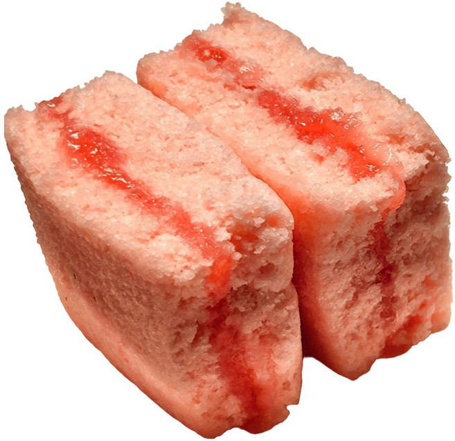 담연 아이간식으로 좋은 달콤 촉촉 딸기잼설기, 50g, 10개