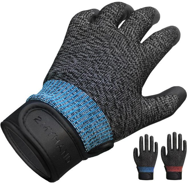 장갑이네 군용 강철그립 NBR 검정 코팅장갑 군부대, 1개, M