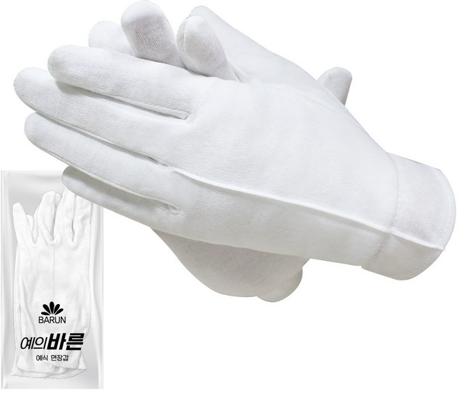 장갑이네 예식 민자 사용 흰 장갑 100켤레, 1개, 예의바른 민자장갑 100켤레