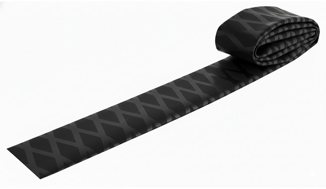 낚시대 당구대 열수축고무 튜브 35파이 1M, 블랙, 1개