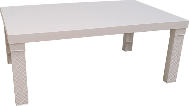 신한리빙 플라스틱 무볼트 다용도 조립식선반, 화이트