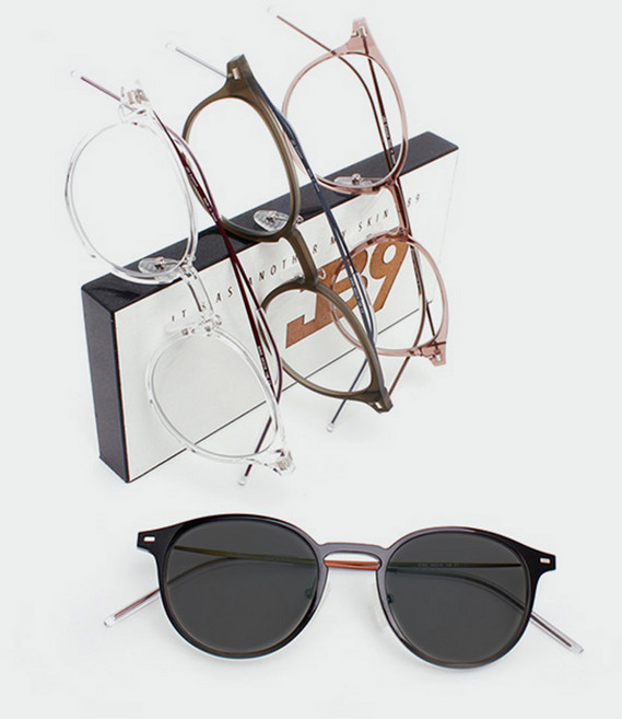 블랙라벨 변색렌즈 JB9 SYN씬 4컬러 국산 안경 겸용 선글라스 자외선차단 블루라이트차단 패션 경량 미디엄사이즈 안경테