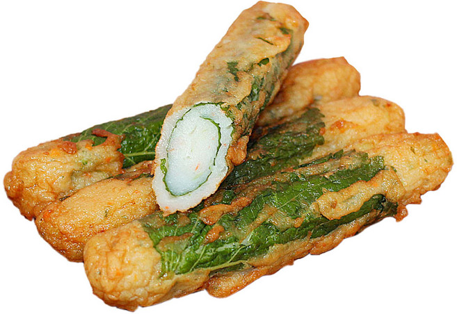 [산아푸드] 어육 80% 밀가루 없는 프리미엄 수제 깻잎 어묵바 핫바 아이간식 술안주, 1개, 400g