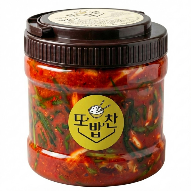 파향가득 알싸하고 아삭한 맛있는 남도식 파김치 1kg 용기, 1개