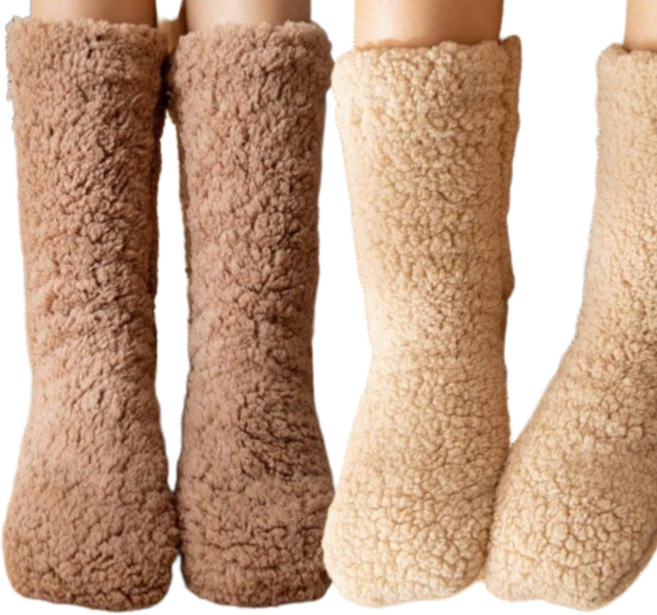 지미픽 두꺼운 부츠 수면양말 1+1