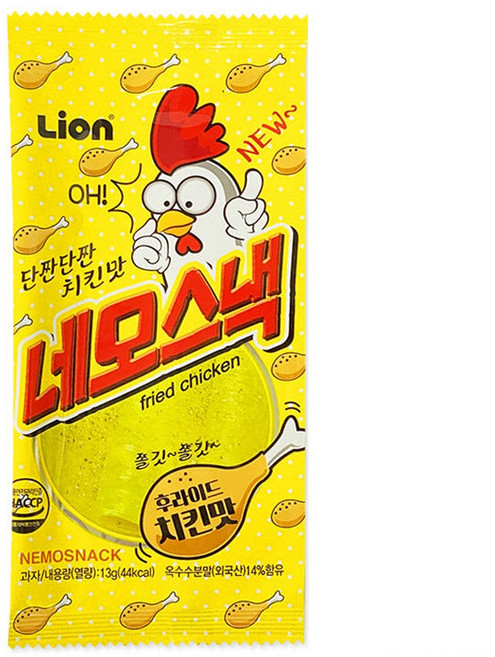 네모스낵 치킨맛, 13g, 60개