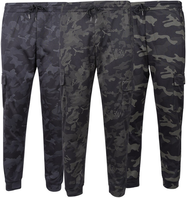 [1+1] 남성 봄 가을 밀리터리 스판 트레이닝 남성 스판 밴딩 트레이닝 조거 추리닝 등산복 작업복 팬츠 인터라