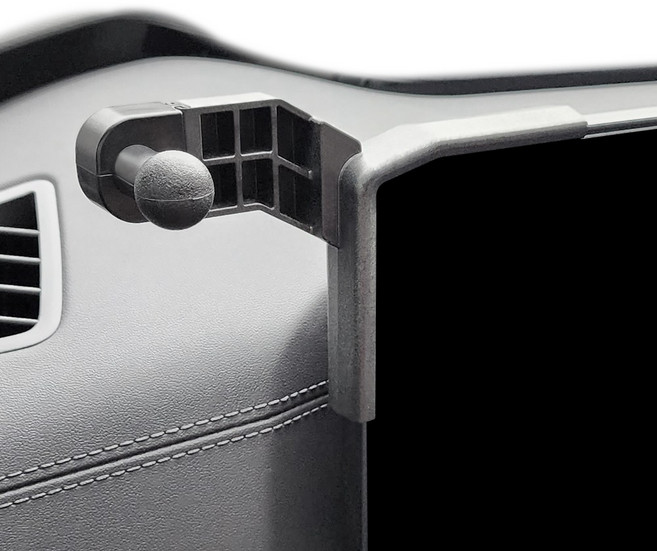 픽스글로벌 카니발 KA4 페이스리프트 전용 차량용 핸드폰 거치대 마운트, 좌측, 마운트 단품