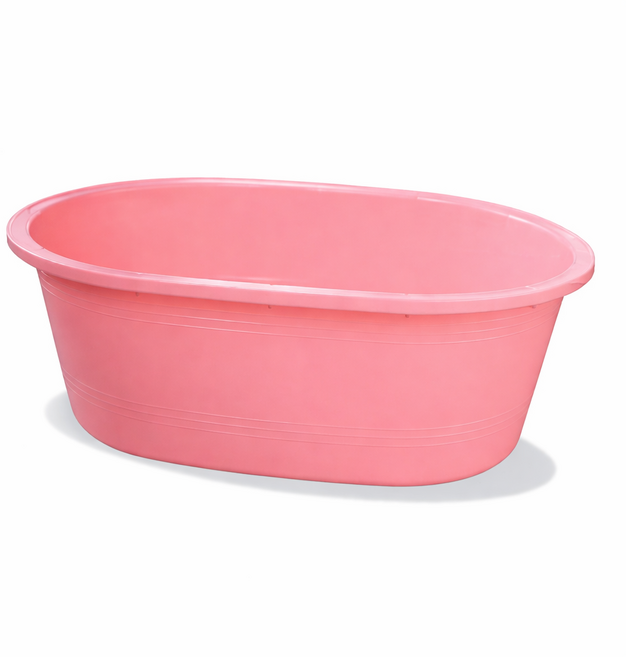 다라이몰 이동식 반신욕조 스파 사우나 1인욕조기, 1개, 핑크