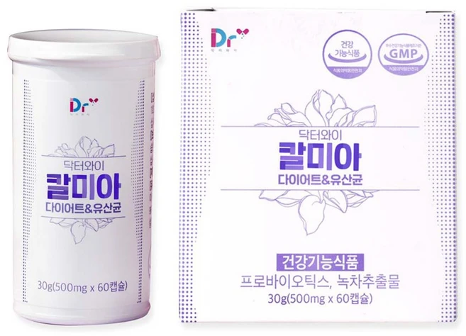 닥터와이 칼미아 다이어트 & 유산균 프로바이오틱스 장건강 유해균, 2박스, 60정 - 쿠팡