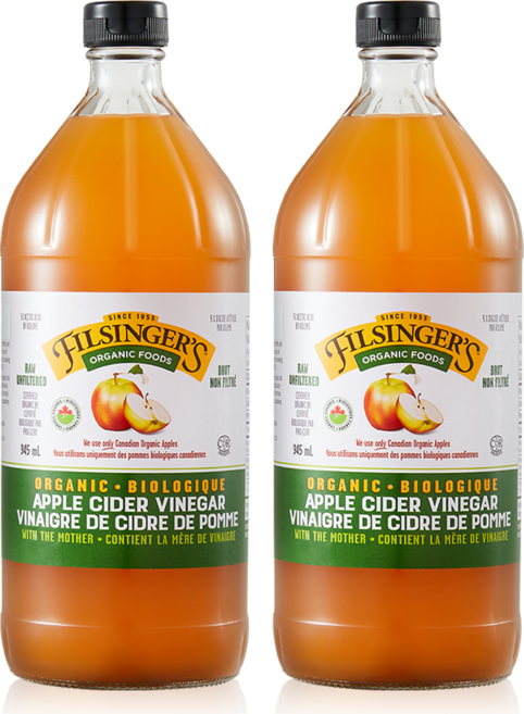 필싱거스 유기농 사과식초 애플 사이다 비니거 애사비, 2개, 945ml