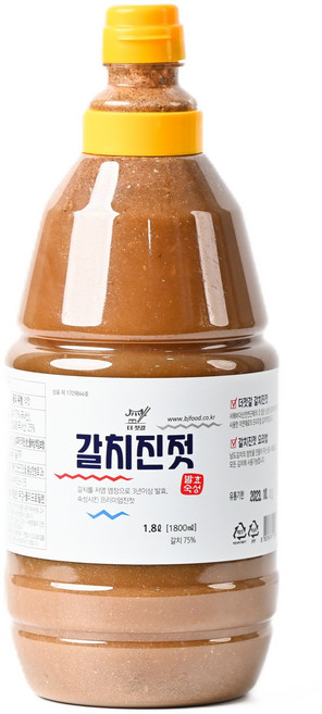 (주)더젓갈 갈치진젓, 1개, 1.8L