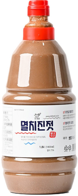 (주)더젓갈 멸치진젓, 1개, 1.8L