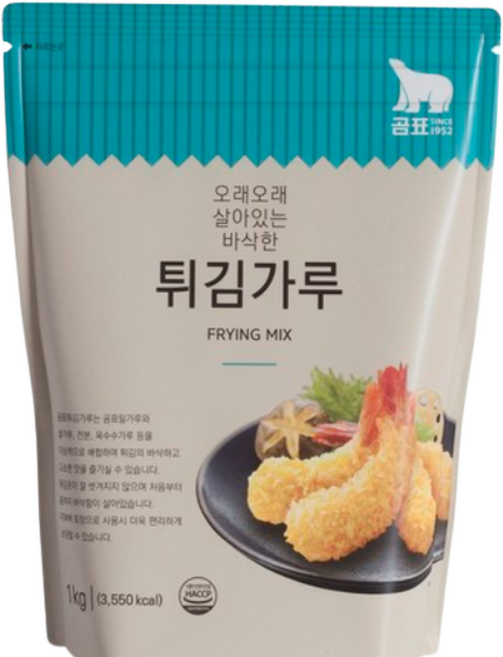 곰표 튀김가루, 1kg, 10개