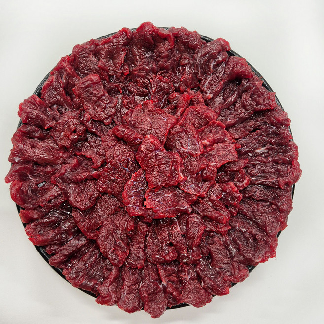 당일도축 대구명물 한우 육사시미 생고기 당일작업 대구 뭉티기 양념장증정, 250g, 1개