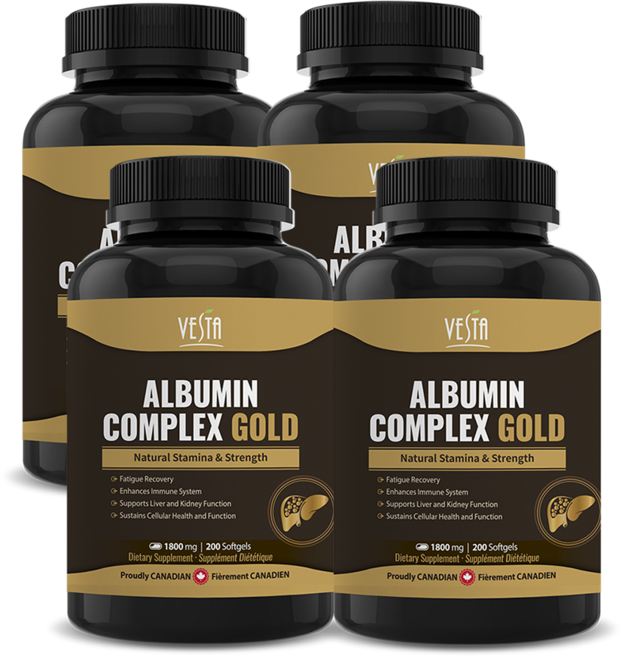 Vesta 캐나다산 알부민 골드 200캡슐 빠른 직구 1800mg 고함량 영양제 3개 4개 대용량, 200정