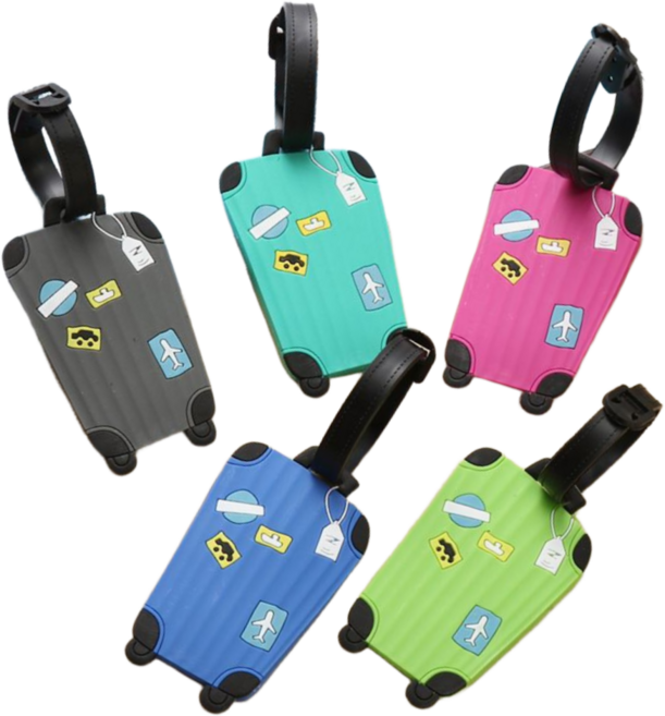 [5종세트] Lume 캐리어 네임택 PVC 여행가방 이름표 골프백네임택