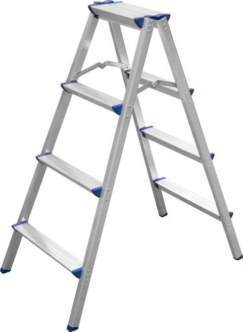 알룸 국산 알루미늄 가정용사다리 일반 4단 안전, 1개