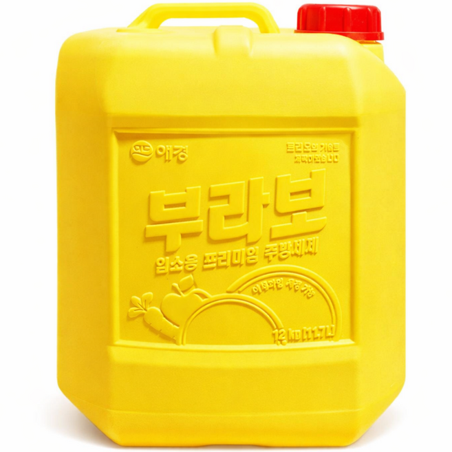 애경 [애경산업] 부라보 12kg 대용량 말통 식자재 업소 퐁퐁 물비누 트리오 세척세제, 항균 부라보 12kg