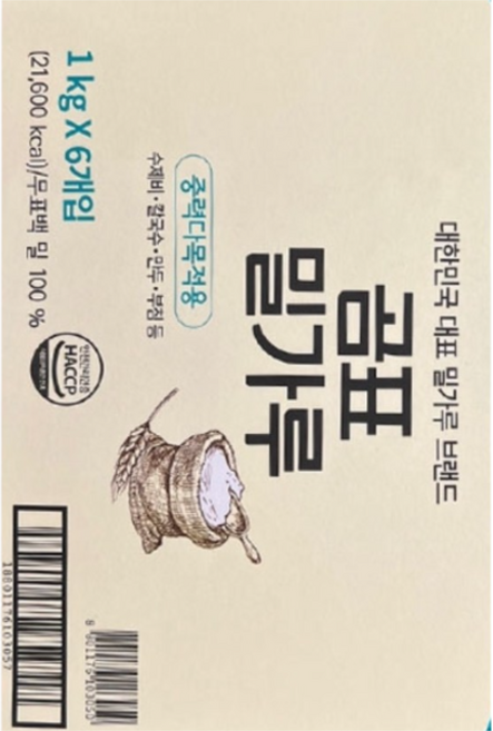 곰표 밀가루 중력다목적용, 1개, 12kg