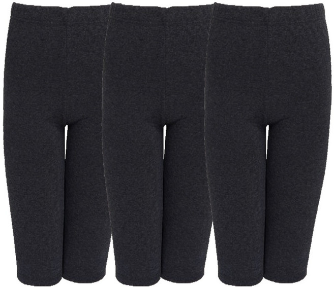 TS7 여성용 7부 발열 기모 속바지 3p