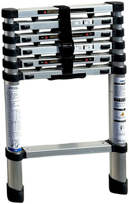 접이식 사다리 일자형 안테나 전봇대, 1개