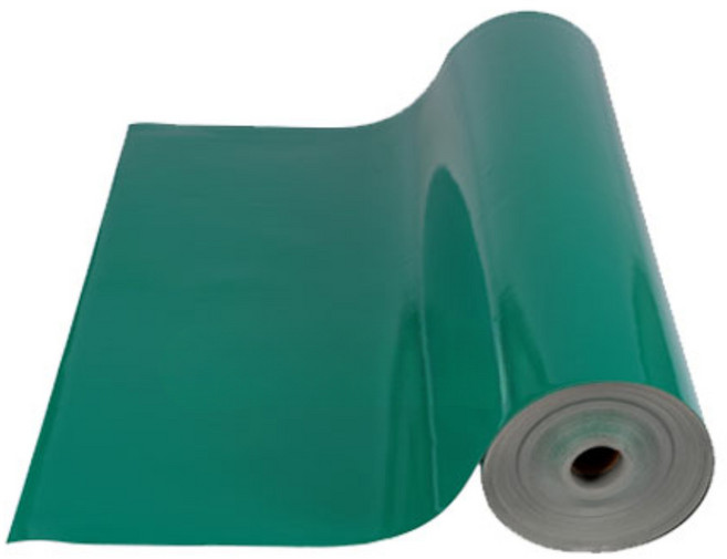 스타그린 민PVC 바닥보호매트 두께1.5mm 폭1.2m 길이 30m, 1개, 민PVC 녹색 1.2X30M
