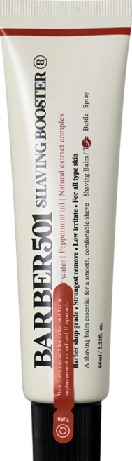 바버501 쉐이빙 부스터 면도 밤 레드, 66ml, 1개 - 쿠팡