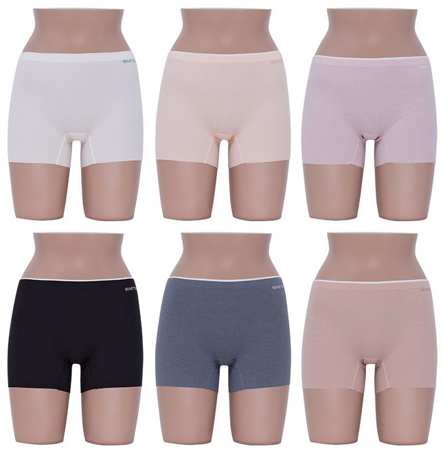 [베네통] 퓨징 사각팬티 6종 세트 BNWPT5N30T
