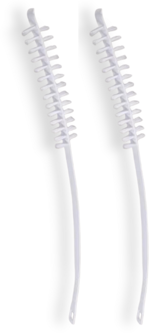 바이빈이 세탁기 틈새 만능 청소솔, 2개