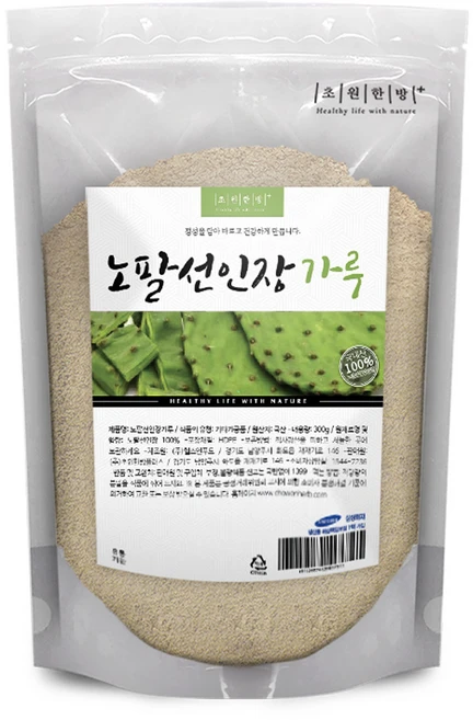 초원한방플러스 노팔선인장분말, 300g, 1개 - 쿠팡