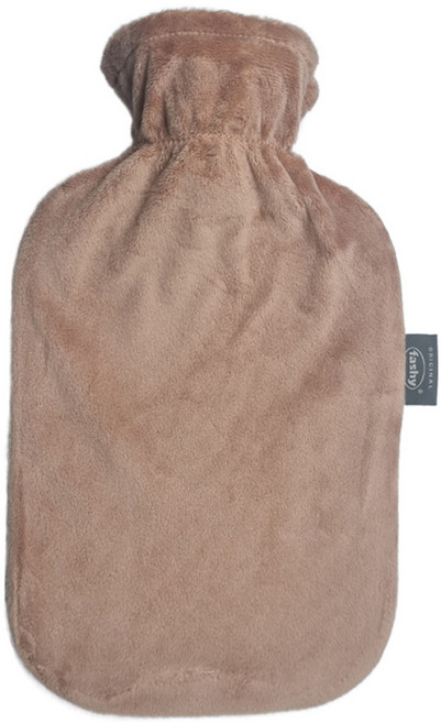 독일정품 파쉬Fashy 보온물주머니 2L+벨벳커버-브라운 보온핫팩 찜질팩 공식수입원, 브라운, 2L+벨벳커버