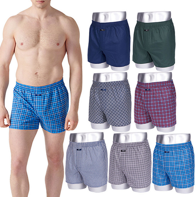 트라이 남성 에어리 코튼컴포트 박서 트렁크팬티 7종세트