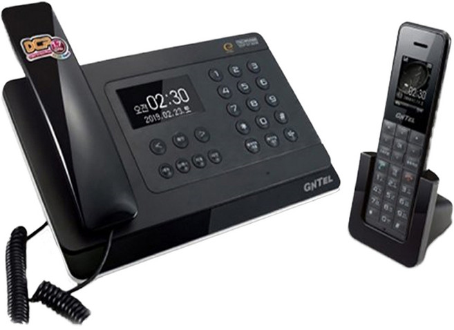 엘지 GNTEL 사무용 유무선전화기 GT-8505/GT-8506, GT-8506(블랙)