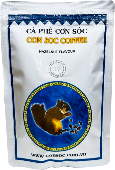 [콘삭/ 다람쥐] X100 베트남 프리미엄 커피 아라비카/ 로부스타/ 헤이즐넛/ 100g, 분쇄, 1개, 핸드드립