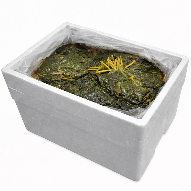 국내제조 고추냉이잎 장아찌 10kg 식당용 벌크 업소용 반찬, 1개