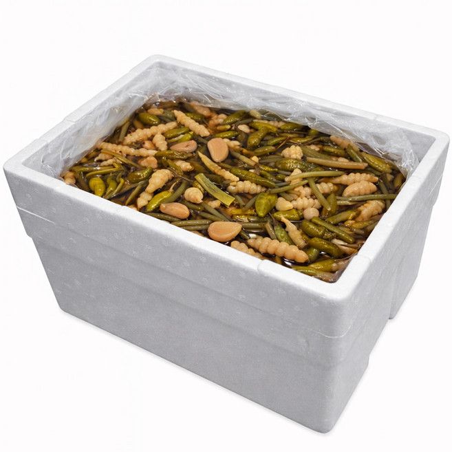 비법간장 모듬 장아찌 10kg 업소용 반찬 벌크, 1박스