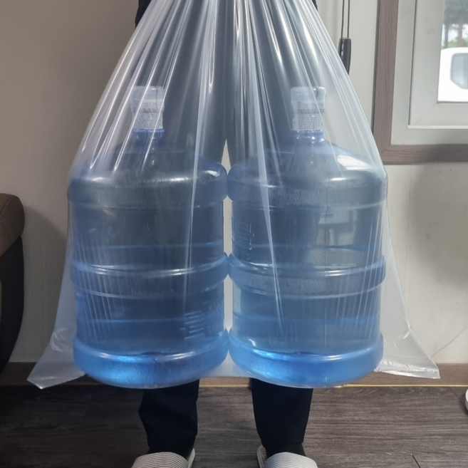 대용량박스 상품 두꺼운 투명 대형 질긴 비닐 봉투 대용량 다용도 고추비닐 절임배추 이사 이불 포장, 1개, 100개, 특대형(약20포기)