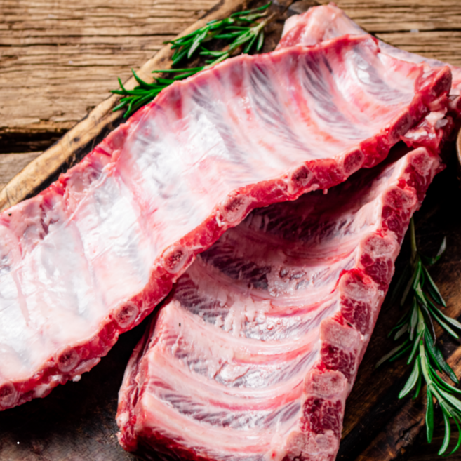 미트컷 한돈 돼지 등갈비(구이&찜용), 5개, 1kg