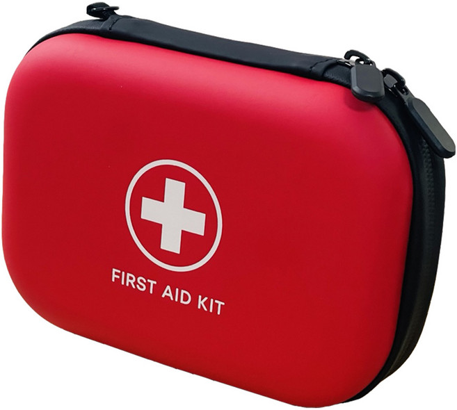 티플 휴대용 상비약 여행용 파우치 구급함 래드, 1개