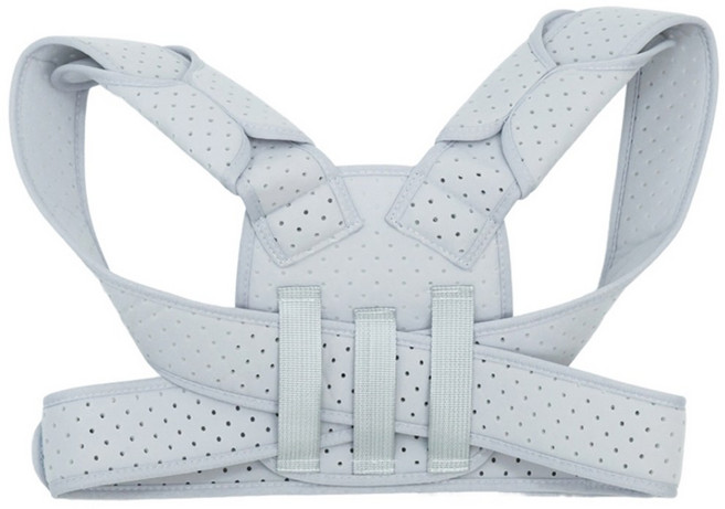 수면자세교정밴드 몽핏밴드 바른자세 라운드숄더 굽은등, 1세트