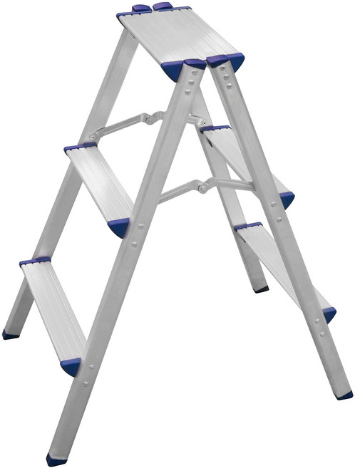 알룸 국산 알루미늄 가정용사다리 일반 3단, 1개