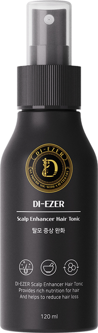 디에제르 스칼프 인핸서 헤어토닉 두피스케일링 쿨링 케어 맥주효모, 3개, 120ml