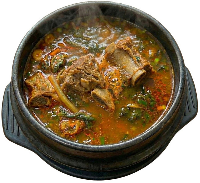 해와바다 리뉴얼 얼큰 우거지갈비탕 600g / 소갈비대 국내산 우거지 듬뿍, 5개