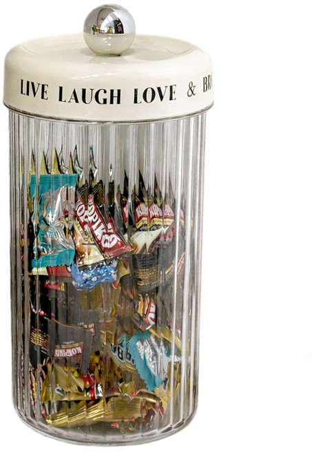 하니모니 투명 캡슐커피 캡슐세제 보관함 밀폐용기, 1개, 점보(1550ml)