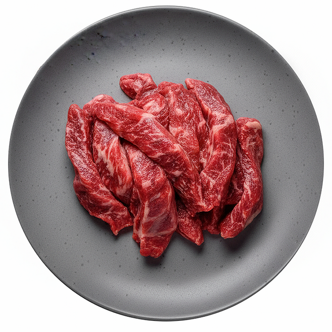 마장동백사장 1++ 한우 구이용 갈비살 투뿔, 1개, 200g