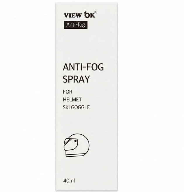 뷰오케이 헬멧 고글용 김서림방지제, 40ml, 1개