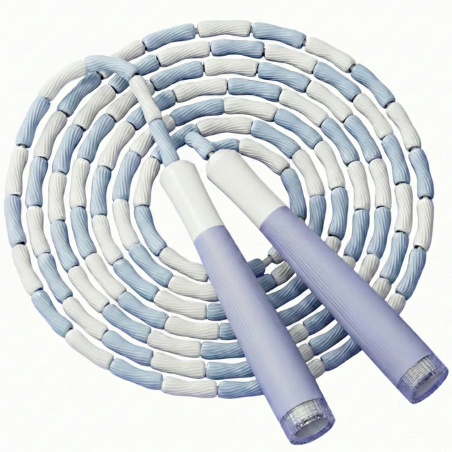 라이언문 꼬임 방지 줄넘기, 1개, 블루