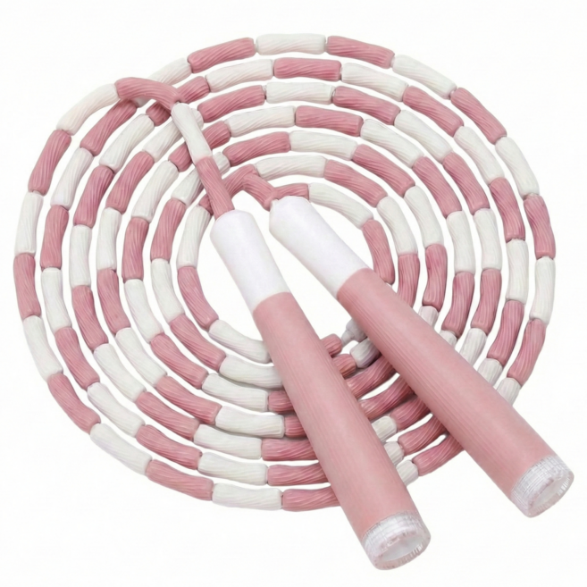 라이언문 꼬임 방지 줄넘기, 2개, 핑크