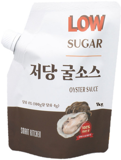 스마트키친 국내산 저당 굴소스 대용량 1kg, 1개